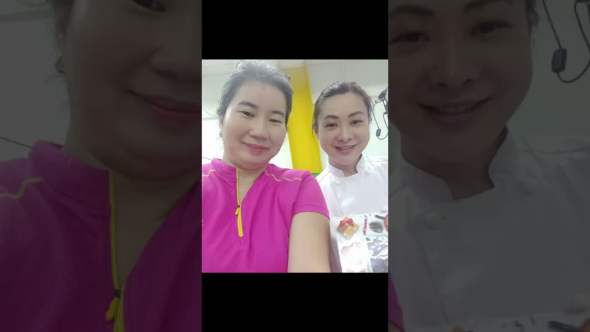 With Chef Cathy Yu #chef #baking #shorts