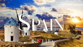 Spain Nature Drone Film (4K UHD) with Calming Piano Music
