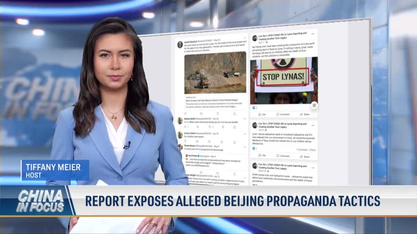 Report Exposes Alleged Beijing Propaganda Tactics