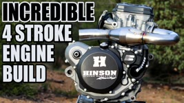 How to rebuild 4 stroke engine on a dirt bike - RMZ450 build