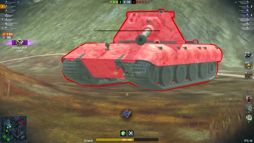 Concept 1B 8525DMG 4Kills | World of Tanks Blitz | _ThomiazYepU