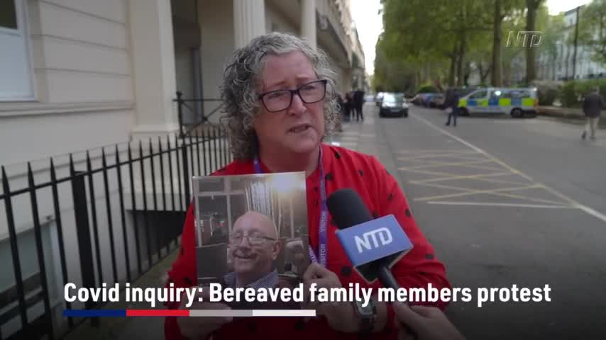 COVID Inquiry: Bereaved Family Members Protest