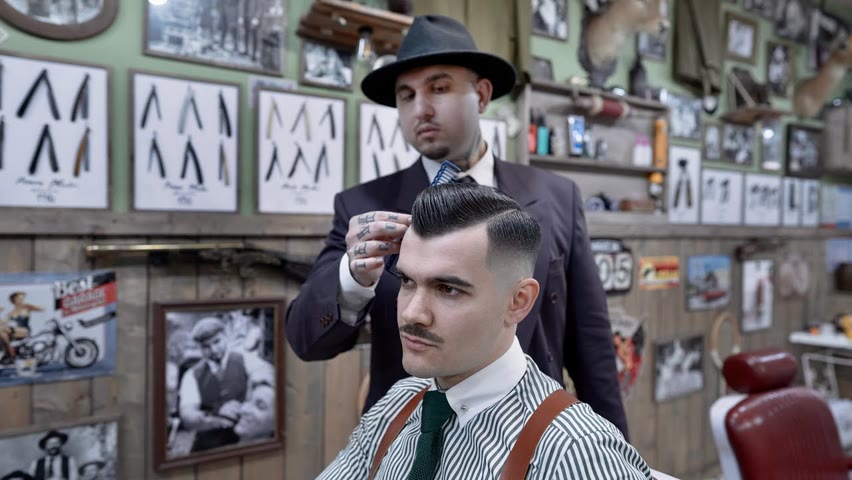 💈 ASMR BARBER - Time for a CLASSIC HAIRCUT - SKIN FADE with a PART