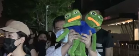 How Pepe the Frog Became a Hong Kong Protester