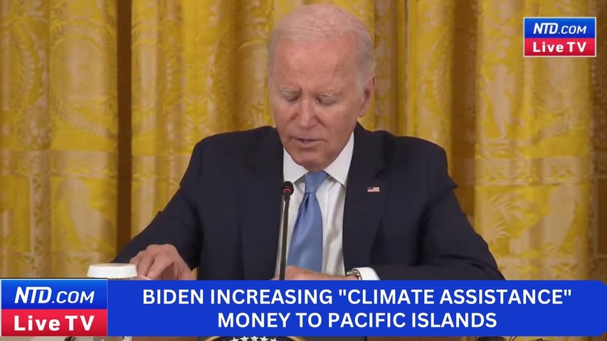 Biden Increasing "Climate Assistance" Money to Pacific Islands