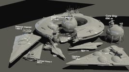 Star Wars STARSHIPS dimensions
