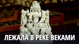 Древнюю статуэтку случайно нашли в Индии