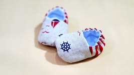 How to sew Baby Boots | Free Baby Booties Patterns #HandyMum❤❤