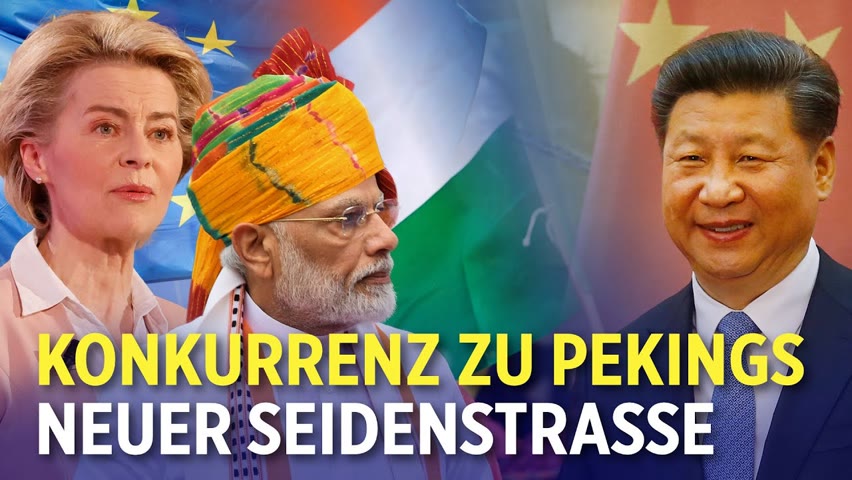EU und Indien gemeinsam gegen Chinas Neue Seidenstraße
