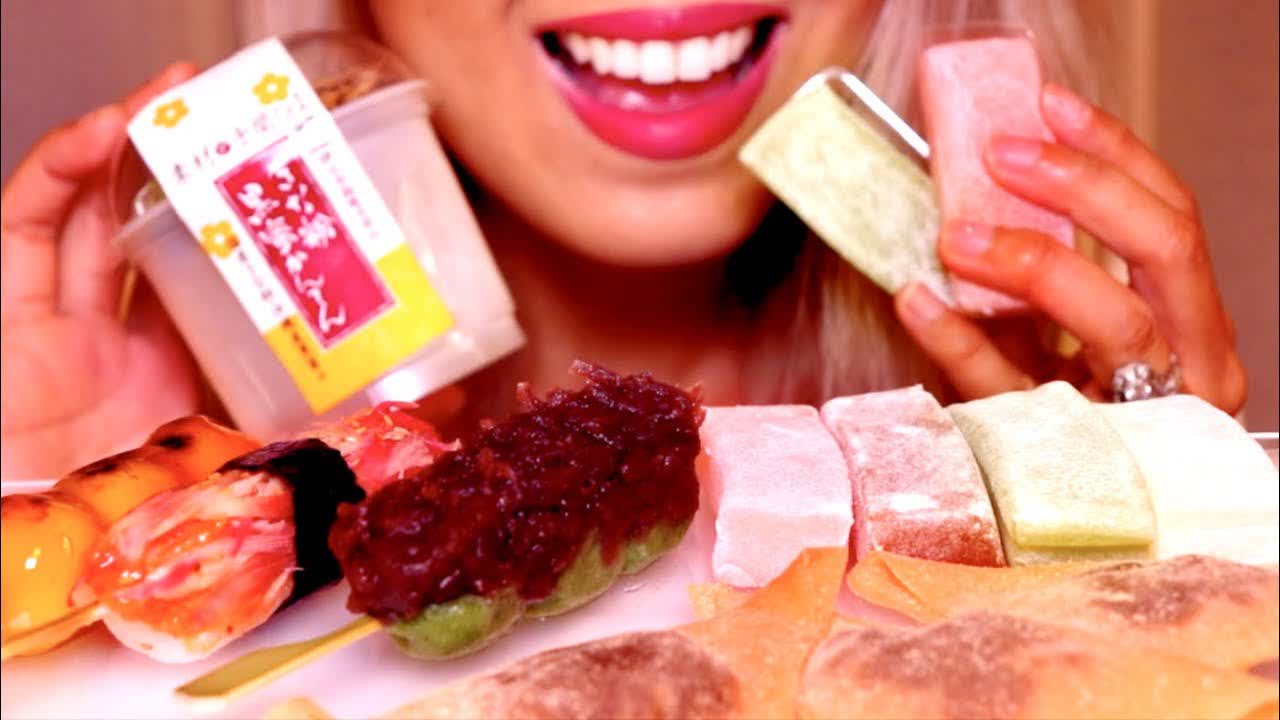 ASMR Mochi & Dango FEAST | Varieties in Tokyo Japan | Eating Sounds *No Talking