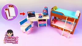 How to make Desk and Bunk from Matchbox