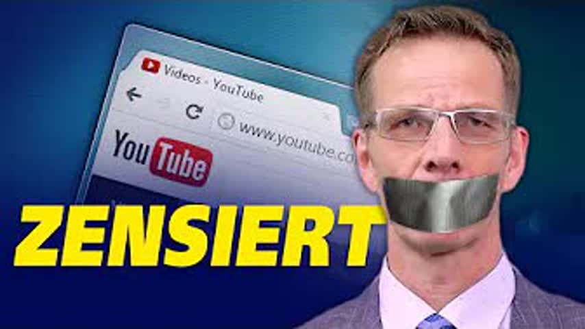 Zensiert: Keine Videos mehr über █████ auf YouTube; die "wichtigste Rede" | zentralPlus