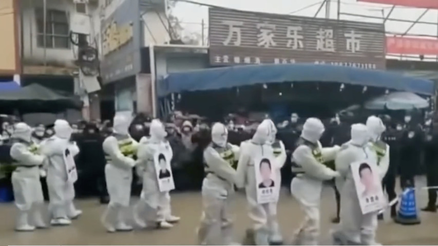 4 suspects exhibés en public en Chine