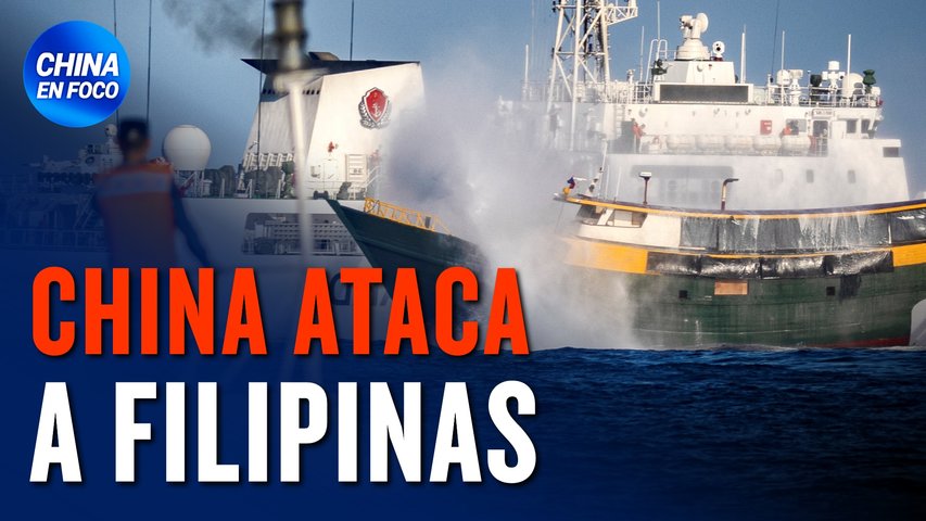 China ataca a Filipinas en el mar y EE.UU. se prepara para actuar