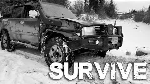 Survive The Dempster Highway Catastrophic ROLLOVER | Landcruiser Saved My Life
