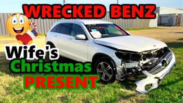 I Bought My Wife A New 2019 Mercedes Benz But Its Wrecked So Lets Rebuild IT