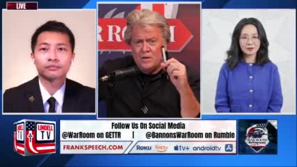 Chris Chen Joins WarRoom To Discuss Upcoming Election In Taiwan