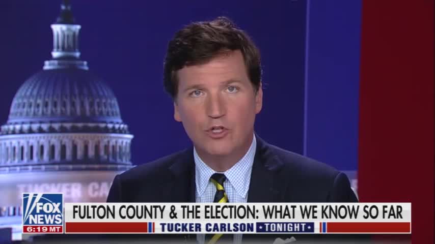 Tucker Airs HARD EVIDENCE of Voter Fraud in Fulton County  amp