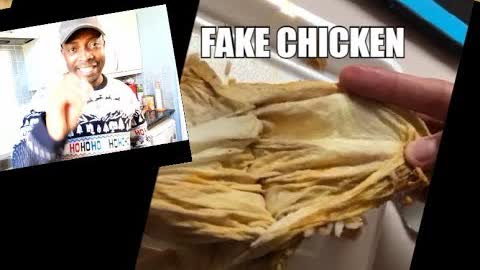 FAKE CHICKEN  FULL VIDEO - Chef Ricardo Food News