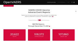 VAERS DATA (Jab Injuries Deaths) Nears 1 Million, Underreported 4-5X - Dr. Peter McCullough
