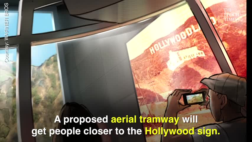 Hollywood tramway-video