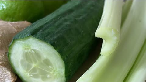 Drink cucumber with ginger ~ even if he is 80 Give that at night ~ & you will thank me for recipe