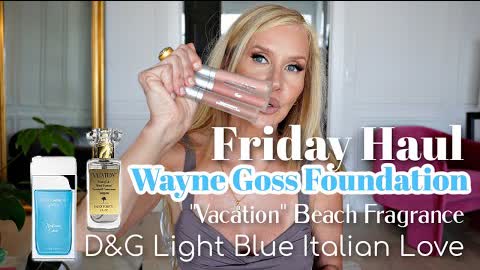 Friday Haul | Wayne Goss Foundation | Glossier YOU | Bare Minerals Blonzers | D&G Italian Love