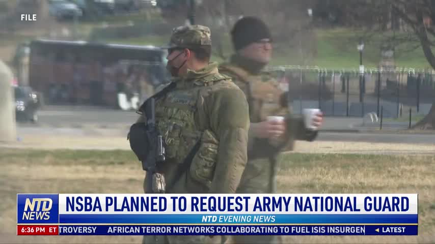NSBA Planned to Request Army National Guard