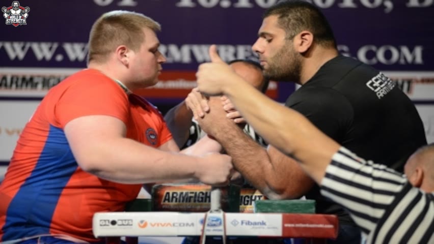 The Russian Armwrestling Beast Dmitry Silaev