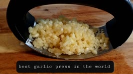 One of the best garlic press in this world chef Ricardo cooking garlic press