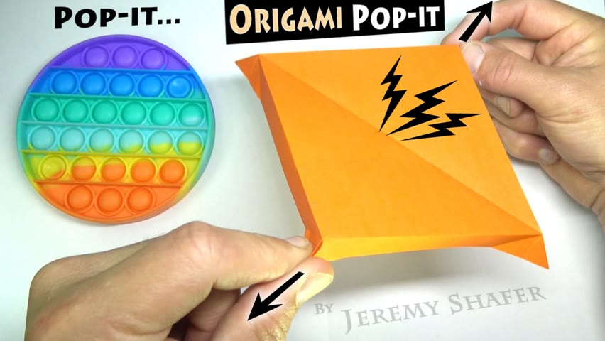 Origami Pop It! 💥 Noise Maker Fidget Toy