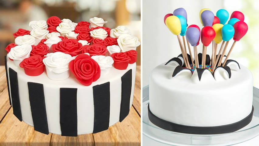 Easy Colorful Cake Decorating Tutorials | How To Make A Cake Decorating Ideas