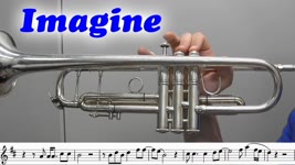 How to play Imagine by John Lennon on Trumpet