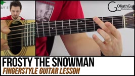 Frosty The Snowman - Fingerstyle Guitar Lesson