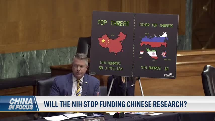Will the NIH Stop Funding Chinese Research?