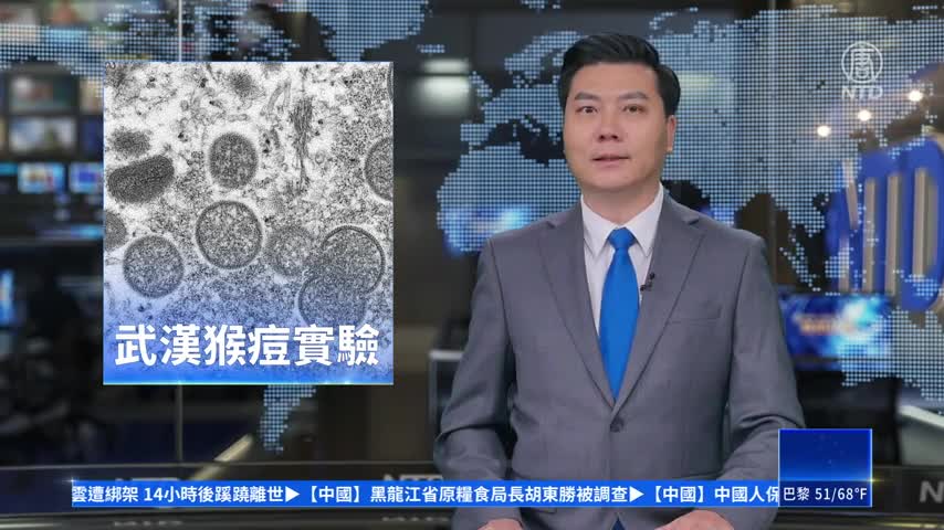 美媒：武漢實驗室數月前曾做猴痘實驗｜#新唐人新聞