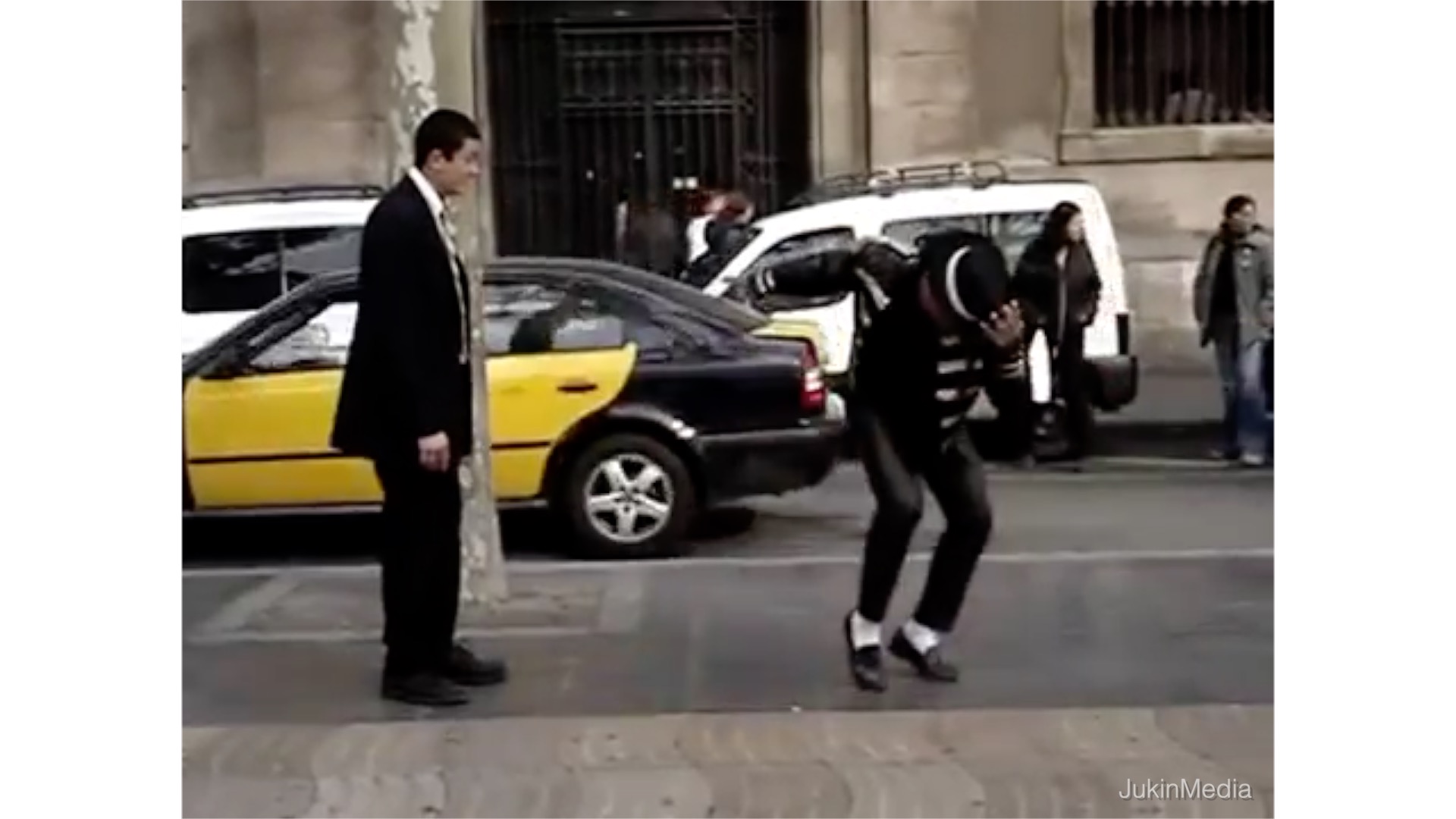 Mormon Missionary Challenges Street Performer to Dance Off