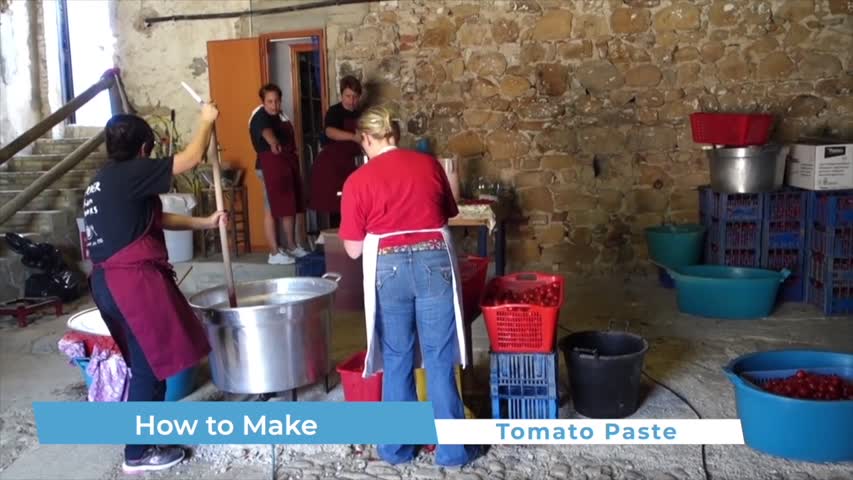 How to Make Tomato Paste in Sicily