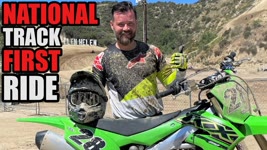 GLEN HELEN RACEWAY is Gnarly - my first ride on a PRO National track!