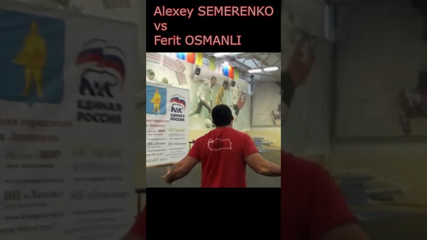 Alexey Semerenko vs Ferit Osmanli | Crazy Armwrestling Battle