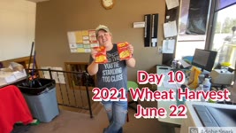 Day 10 - 2021 Wheat Harvest  / June 22 (Chase, Kansas)