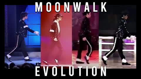 The Evolution of Michael Jackson's Moonwalk - from 1983 to 2009 - COMPLETE Version