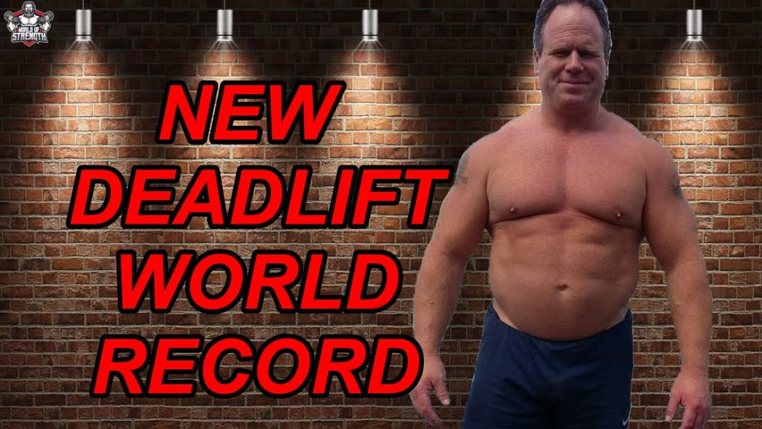 New Masters Deadlift World Record - James Hickey