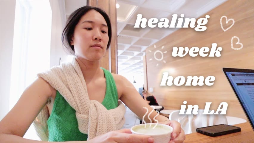 what home means to me | no longer running away, loss & healing, a week in LA vlog