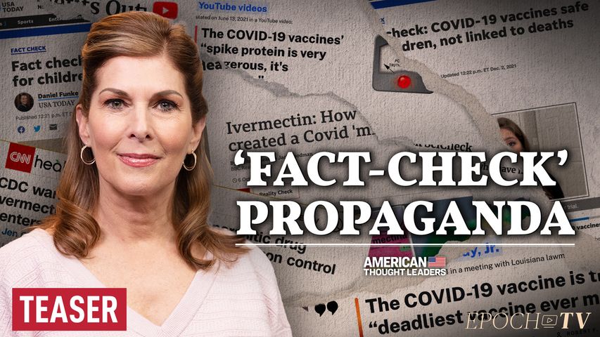 Sharyl Attkisson: How Propagandists Co-Opted ‘Fact-Checkers’ and the Press | TEASER