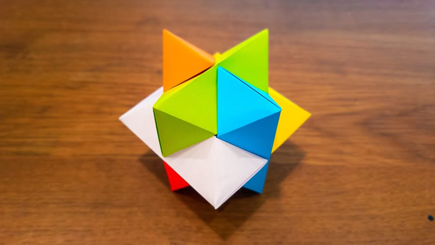 How To Make a Paper Puzzle - Origami