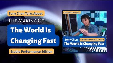 🎹Tony Talks About The Making Of "The World Changing Fast" | New Album Release Aug10 | Pre-Order NOW!
