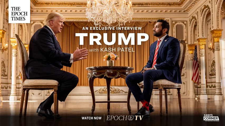 [TRAILER] Exclusive Interview with Trump | Kash’s Corner (1min)
