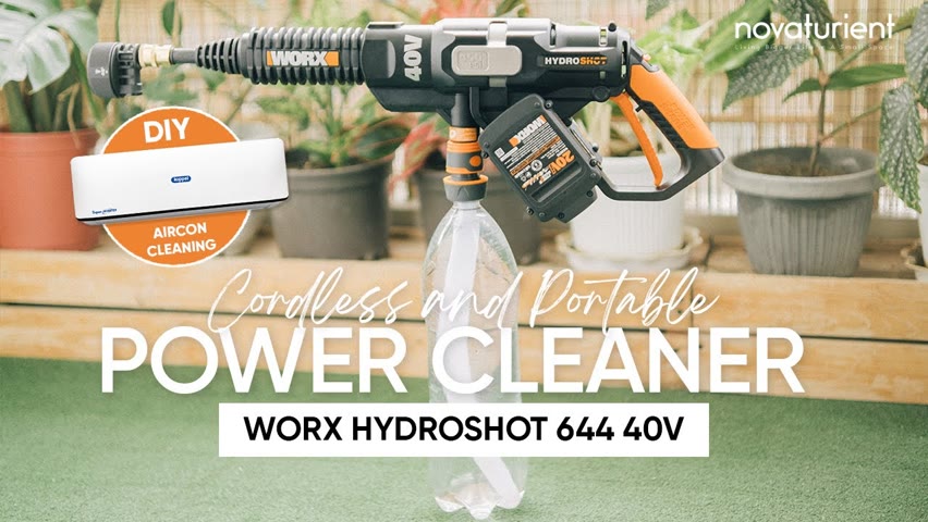 DIY Aircon Cleaning Using Worx Hydroshot Portable Power Cleaner | Father’s Day Gift | Condo Living