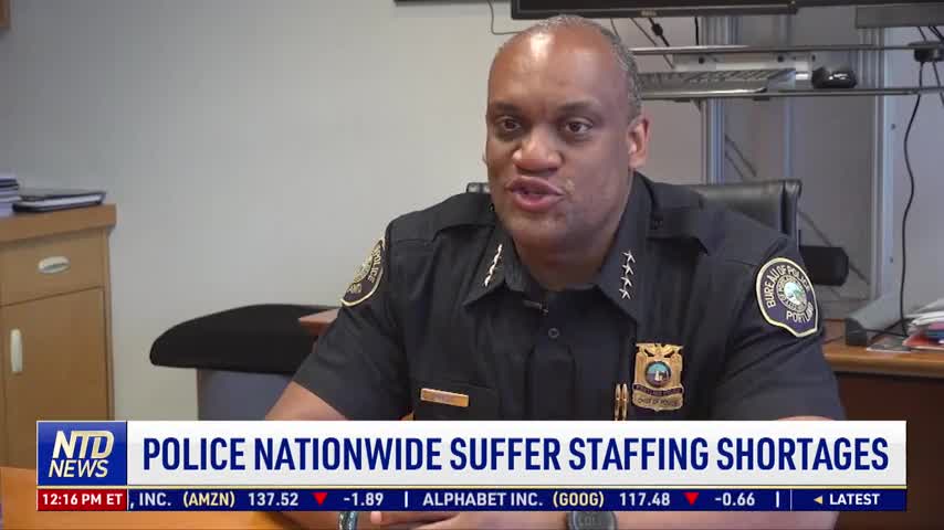 US Police Nationwide Suffer Staffing Shortages
